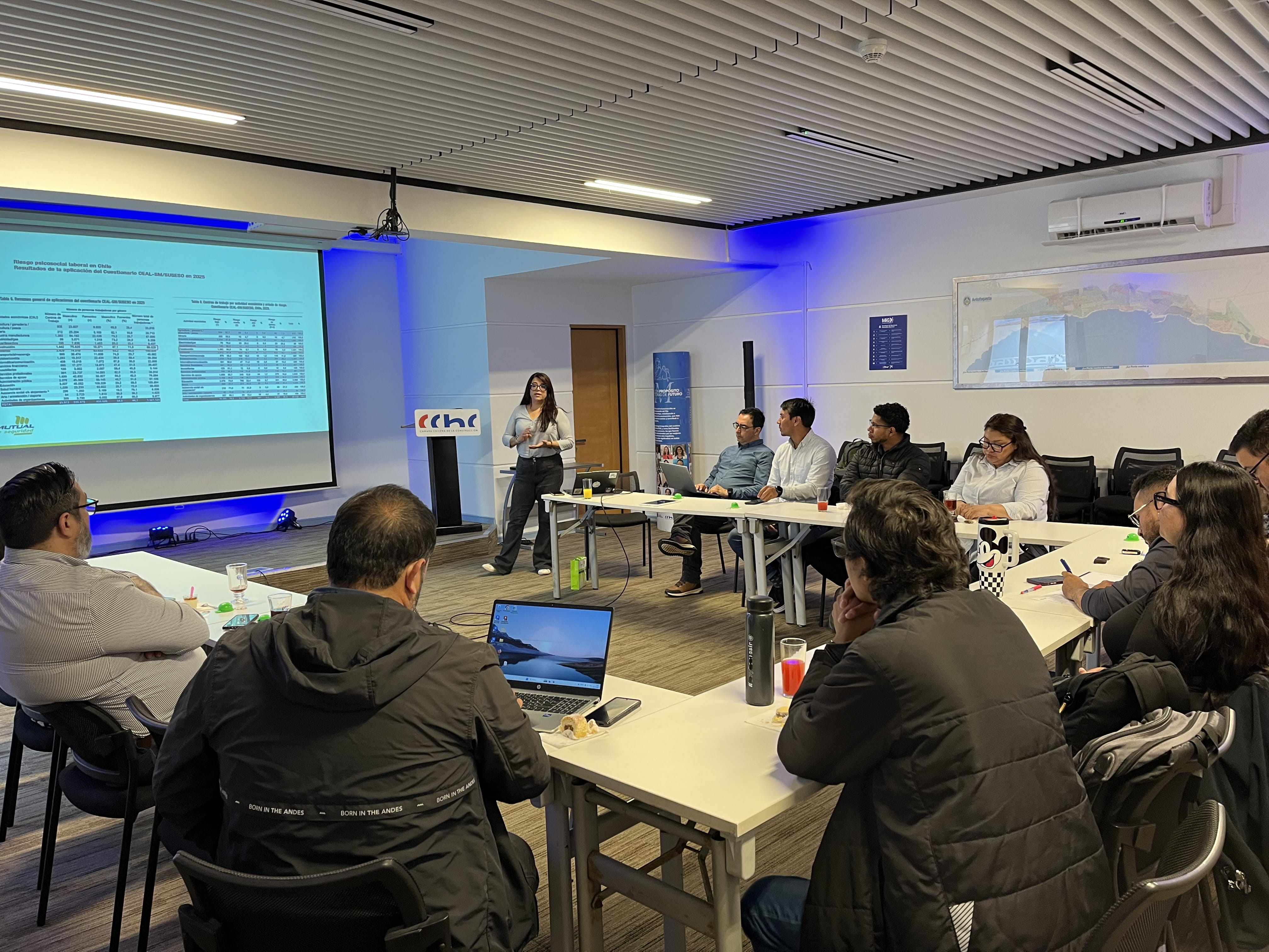 Charla Salud Mental en la Construcción.